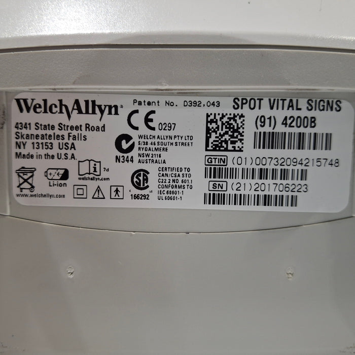 Welch Allyn Spot 420 - NIBP Vital Signs Monitor