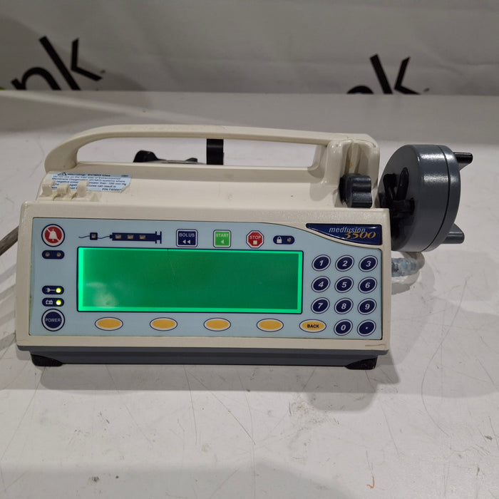 Smiths Medical Medfusion 3500 Syringe Infusion Pump