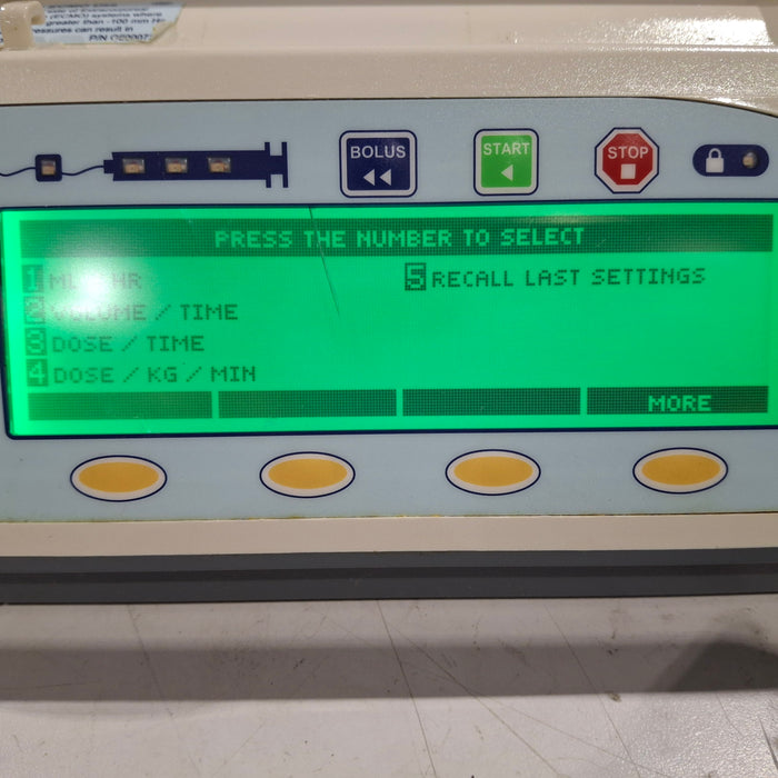 Smiths Medical Medfusion 3500 Syringe Infusion Pump