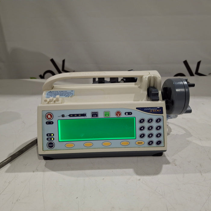 Smiths Medical Medfusion 3500 Syringe Infusion Pump