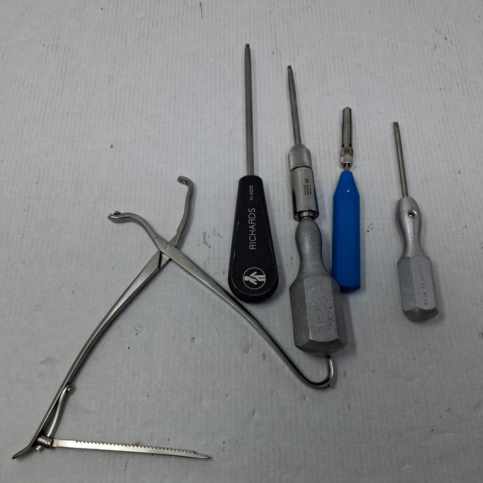 Richards Surgical Assorted PEDS Instruments