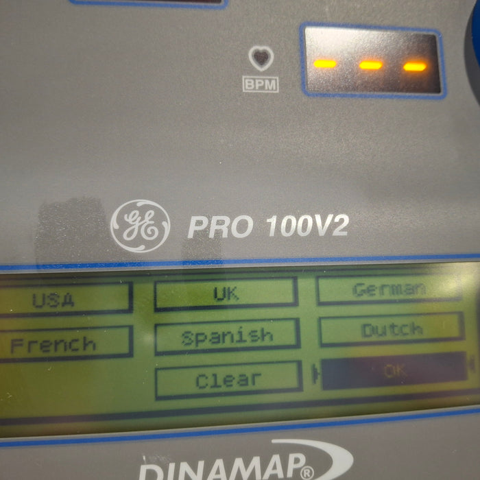 GE Healthcare Dinamap Pro 100V2 Patient Monitor