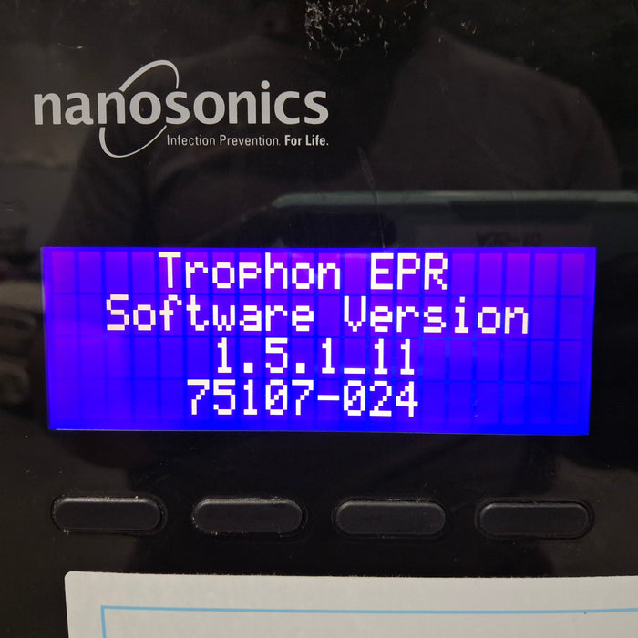 NanoSonics Trophon EPR High Level Disinfection