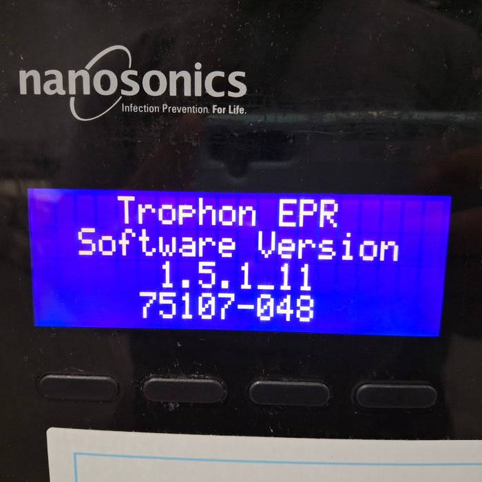 NanoSonics Trophon EPR High Level Disinfection