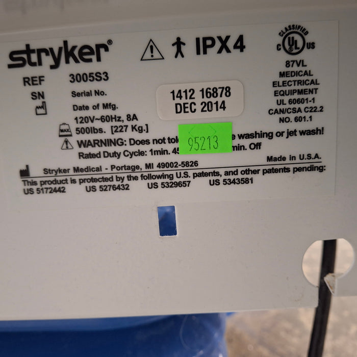 Stryker Stryker Secure III 3005 Hospital Bed Beds & Stretchers reLink Medical