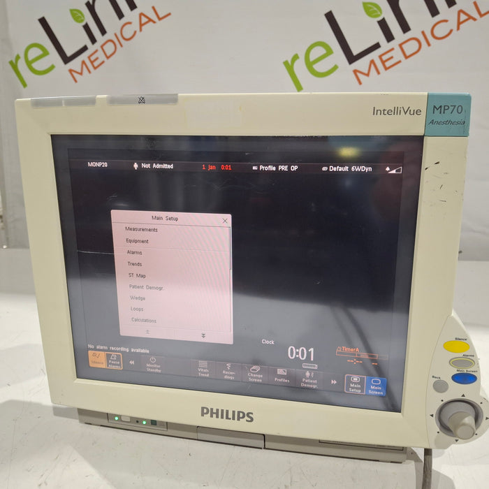 Philips IntelliVue MP70 - Anesthesia Patient Monitor