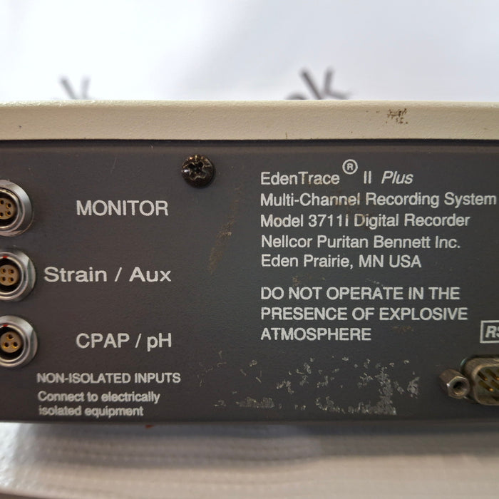 Edentec Edentec EdenTrace II Plus Sleep Apnea Monitor EEG EMG Sleep Systems reLink Medical