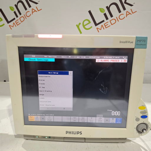 Philips Philips IntelliVue MP70 - Anesthesia Patient Monitor Patient Monitors reLink Medical