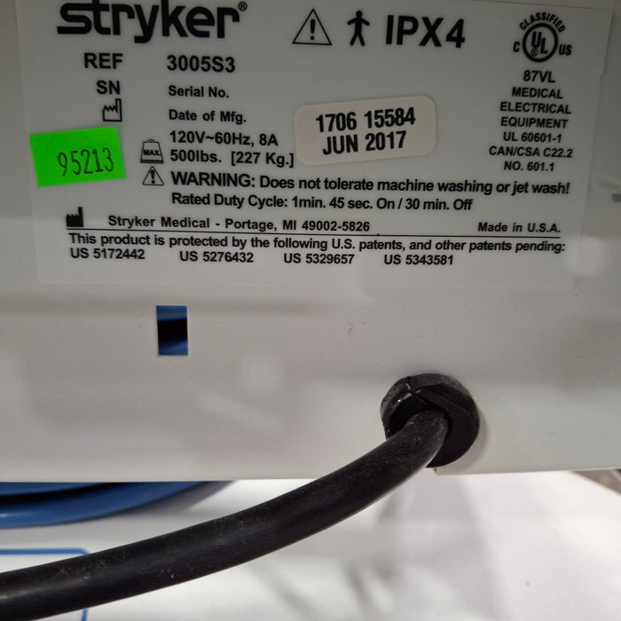 Stryker Secure III 3005 Hospital Bed