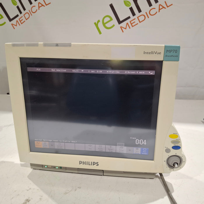 Philips Philips IntelliVue MP70 - Anesthesia Patient Monitor Patient Monitors reLink Medical