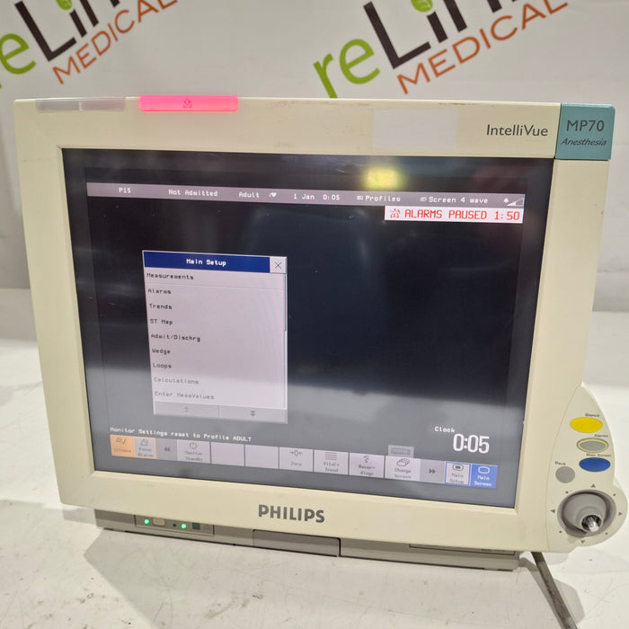 Philips Philips IntelliVue MP70 - Anesthesia Patient Monitor Patient Monitors reLink Medical