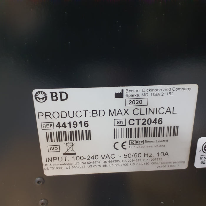 Becton Dickinson BD Max Clinical Diagnostic System