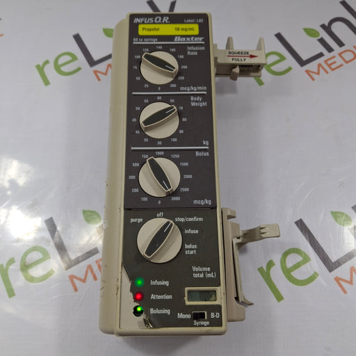 Baxter Baxter InfusOR Infusion Pump Infusion Pump reLink Medical