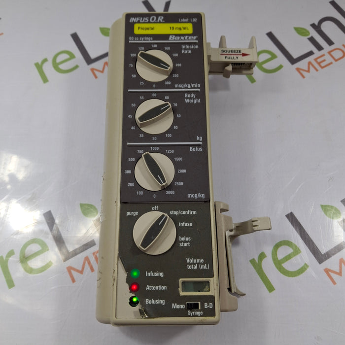 Baxter Baxter InfusOR Infusion Pump Infusion Pump reLink Medical