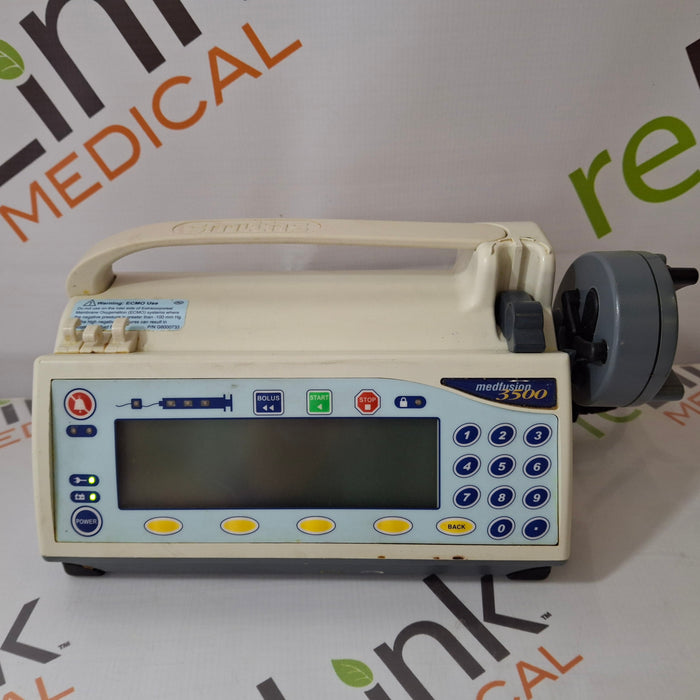 Smiths Medical Smiths Medical Medfusion 3500 Syringe Infusion Pump Infusion Pump reLink Medical