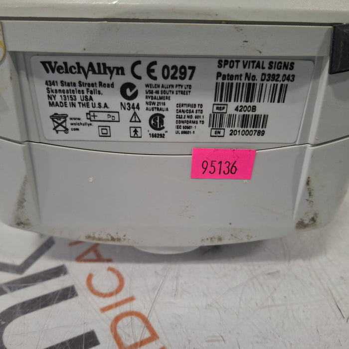 Welch Allyn Spot 420 - NIBP Vital Signs Monitor