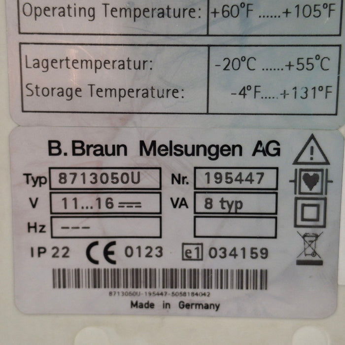 B. Braun B. Braun Infusomat Space Infusion Pump Infusion Pump reLink Medical