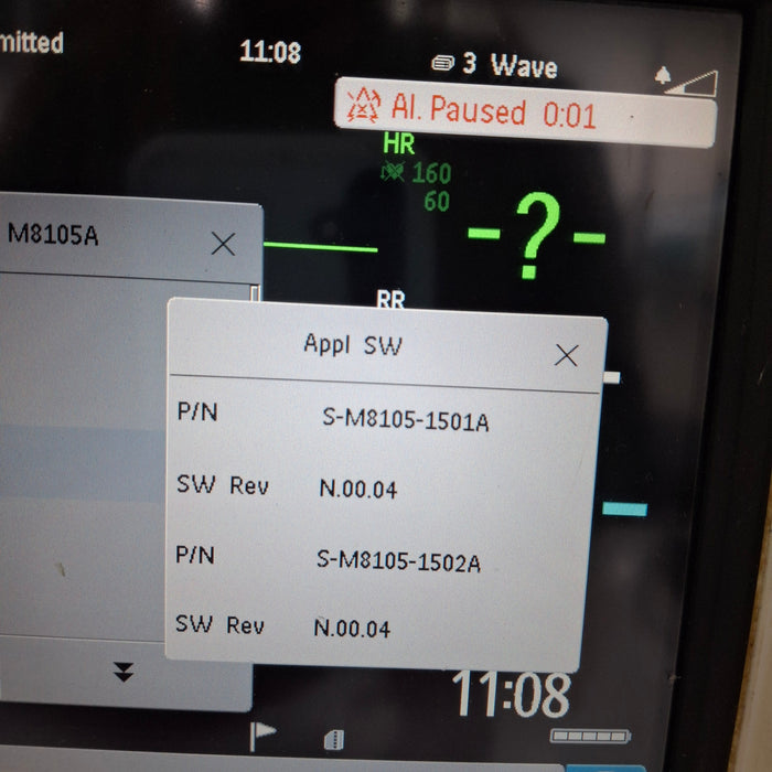 Philips IntelliVue MP5 Neonatal Fast SpO2, ECG, NIBP Patient Monitor