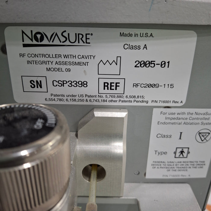 Hologic, Inc. NovaSure RFC2009-115 RF Controller