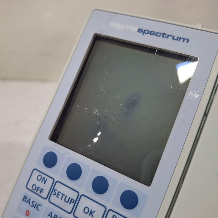 Baxter Sigma Spectrum 6.05.14 with B/G Battery Infusion Pump