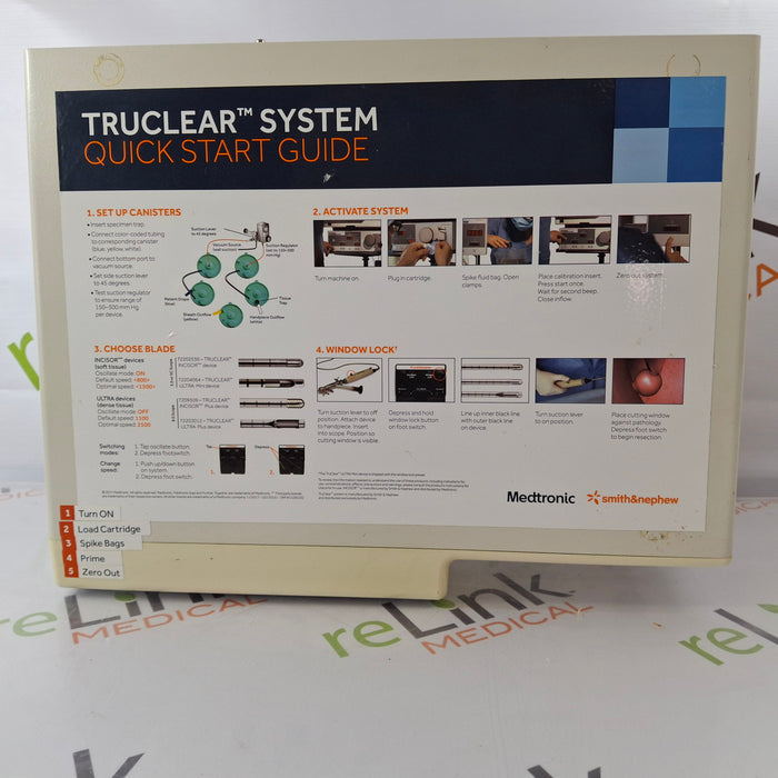Smith & Nephew Smith & Nephew Truclear System Hysteroscopic Morcellation System Surgical Equipment reLink Medical