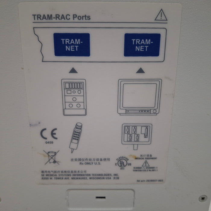 GE Healthcare TRAM-RAC 4A Module Rack