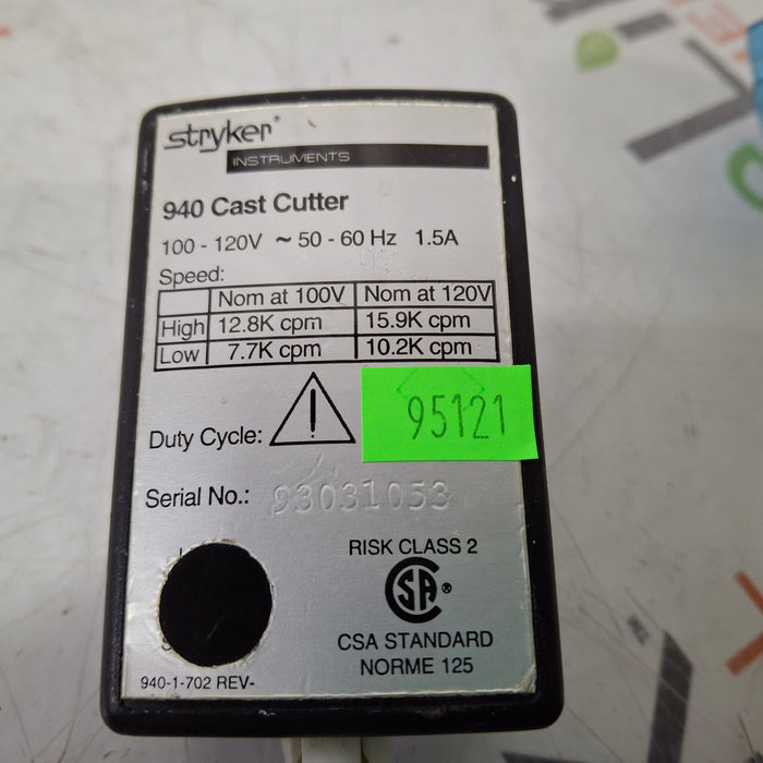 Stryker 940 Cast Cutter