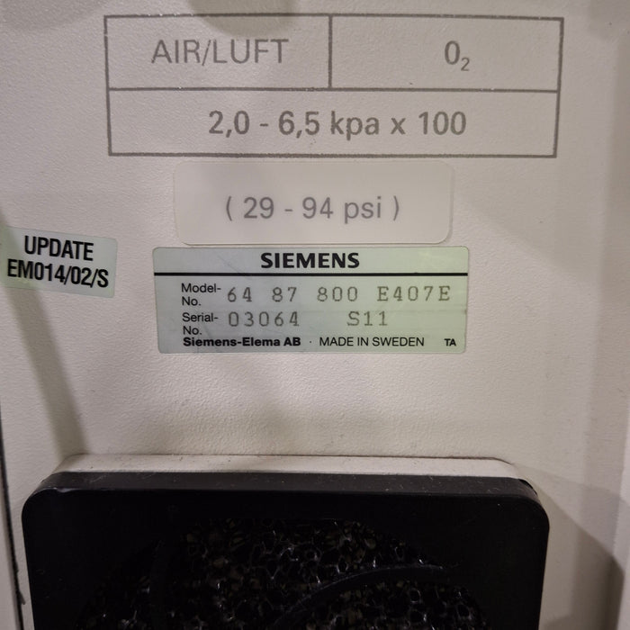 Maquet Servo I Ventilator