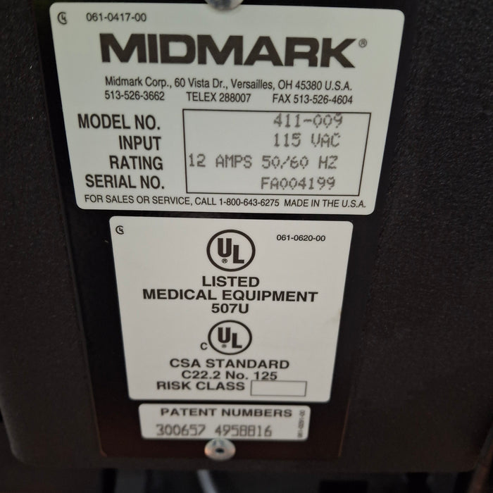 Midmark 411 Power Exam Table