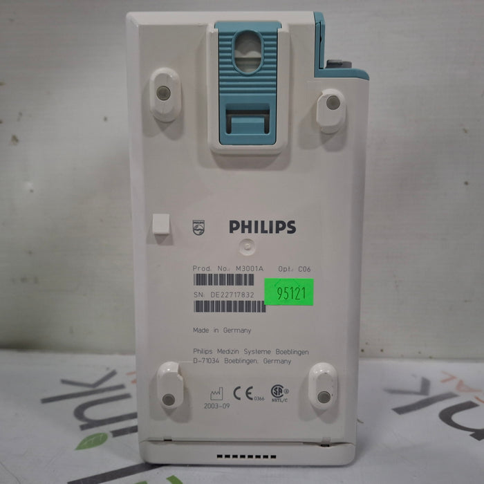 Philips M3001A-C06 Fast SpO2, NIBP, ECG, Temp, IBP MMS Module