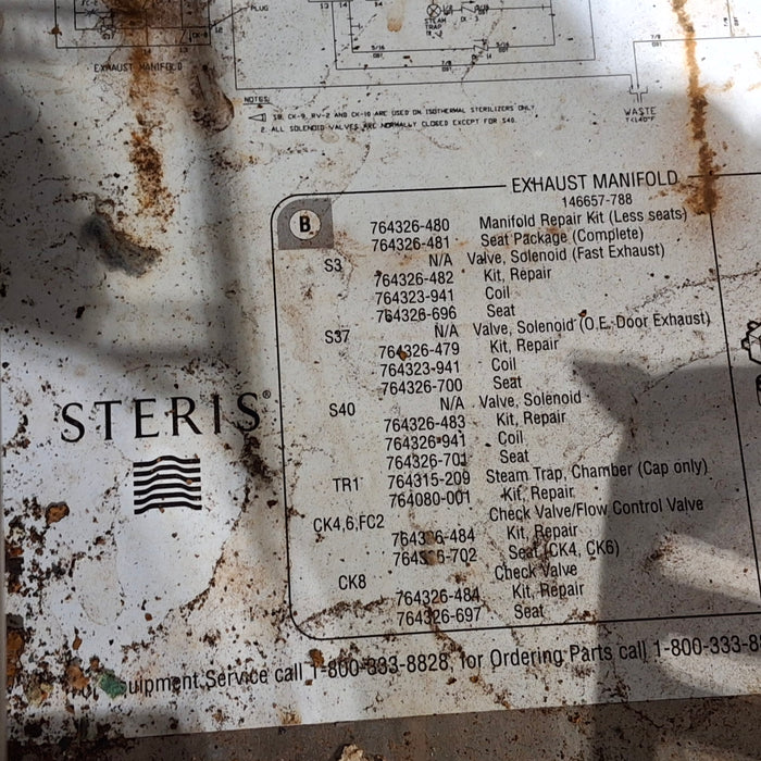 Steris V120 Sterilizer