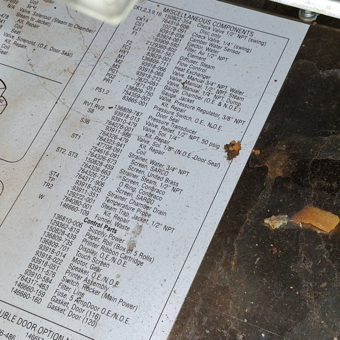 Steris V120 Sterilizer