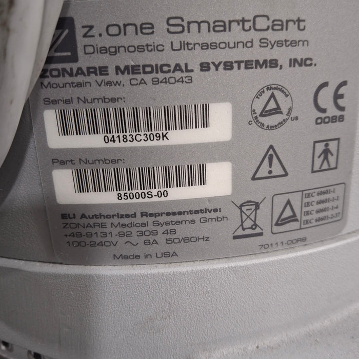 Zonare Zonare Z. One SmartCart Ultrasound Ultrasound reLink Medical