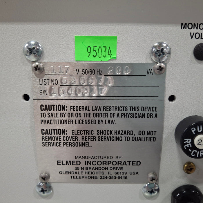 Elmed Incorporated LBC 50-P Laproscopic Bi-Coagulator