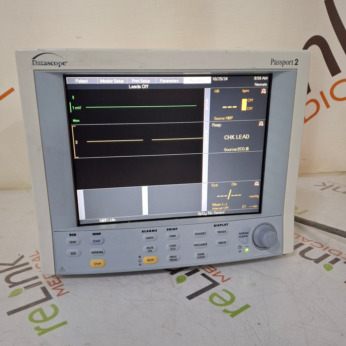 Datascope Passport 2 Patient Monitor