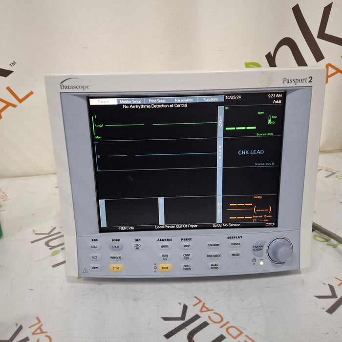 Datascope Passport 2 Patient Monitor