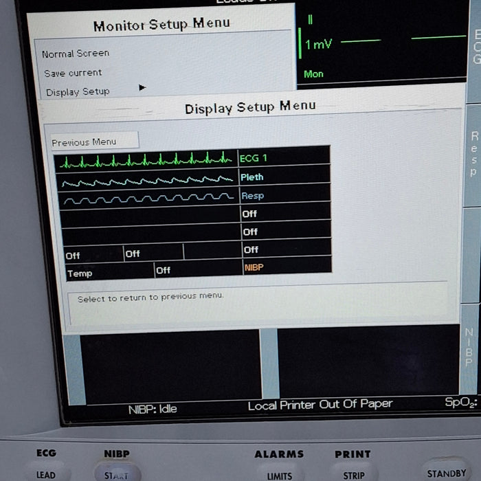 Datascope Passport 2 Patient Monitor