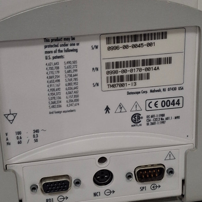 Datascope Passport 2 Patient Monitor