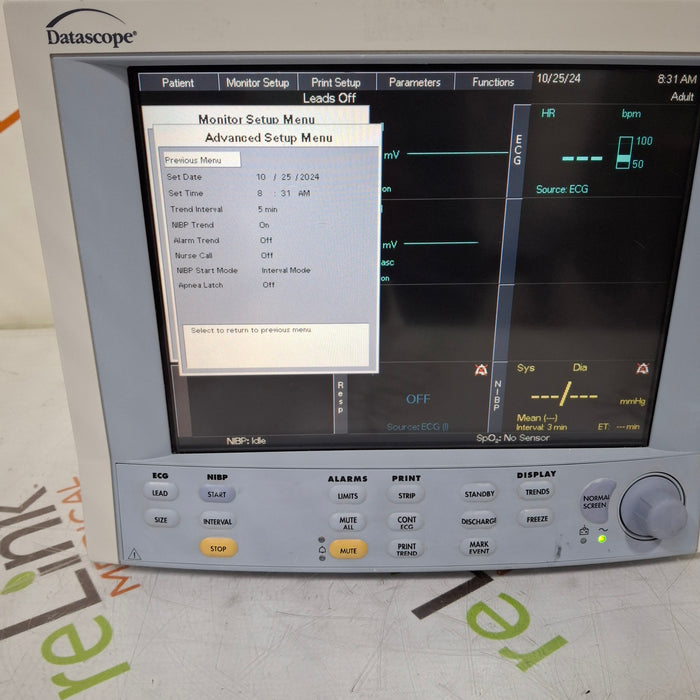 Datascope Passport 2 Patient Monitor