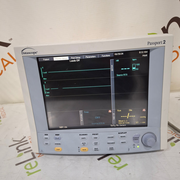 Datascope Passport 2 Patient Monitor