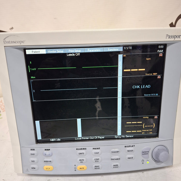 Datascope Passport 2 Patient Monitor