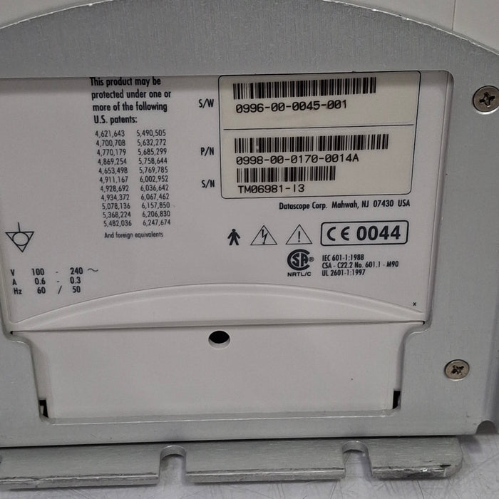 Datascope Passport 2 Patient Monitor