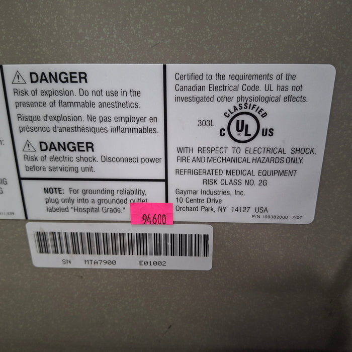 Gaymar Medi-Therm III MTA7900 Hyper/Hypothermia Machine