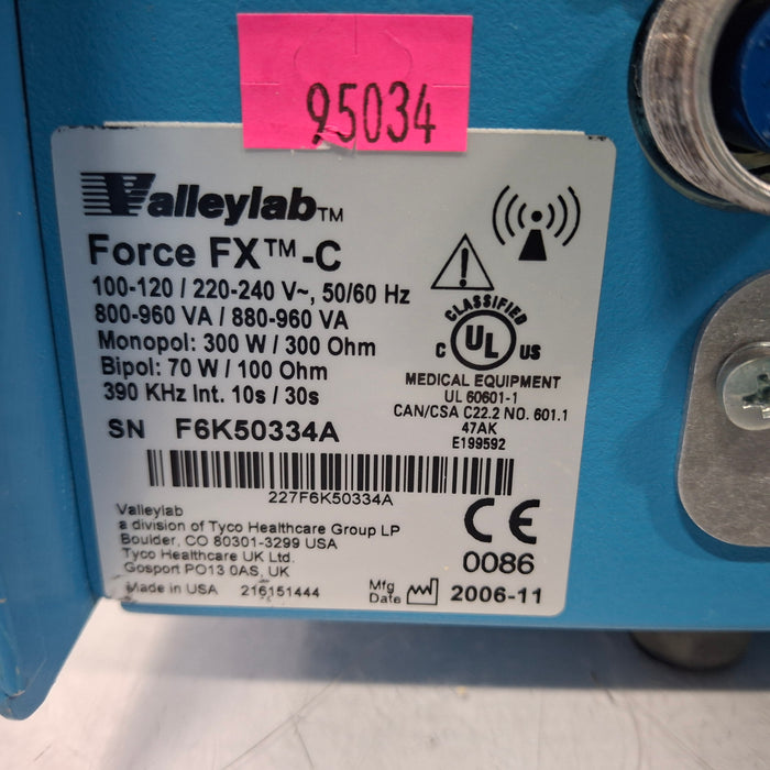 Covidien Valleylab Force FX-C Electrosurgical Generator