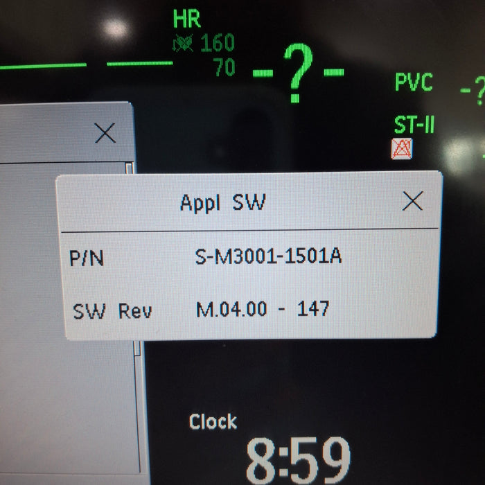 Philips Philips M3001AL-A05C06 Masimo Rainbow SpO2, NIBP, ECG, Temp, IBP MMS Module Patient Monitors reLink Medical