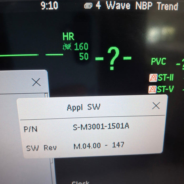 Philips M3001AL-A05C06 Masimo Rainbow SpO2, NIBP, ECG, Temp, IBP MMS Module