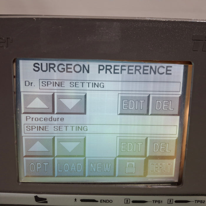 Stryker 5100-1 TPS Shaver Console