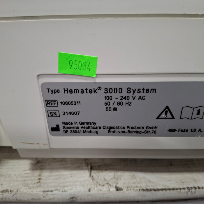Siemens Hematek 3000 Slide Stainer