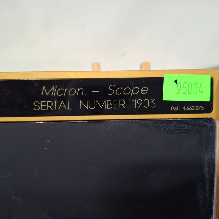 Bausch and Lomb Chiron Magnum Diamond Keratome Microscope