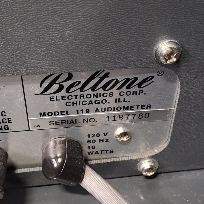 Beltone 119 Audiometer